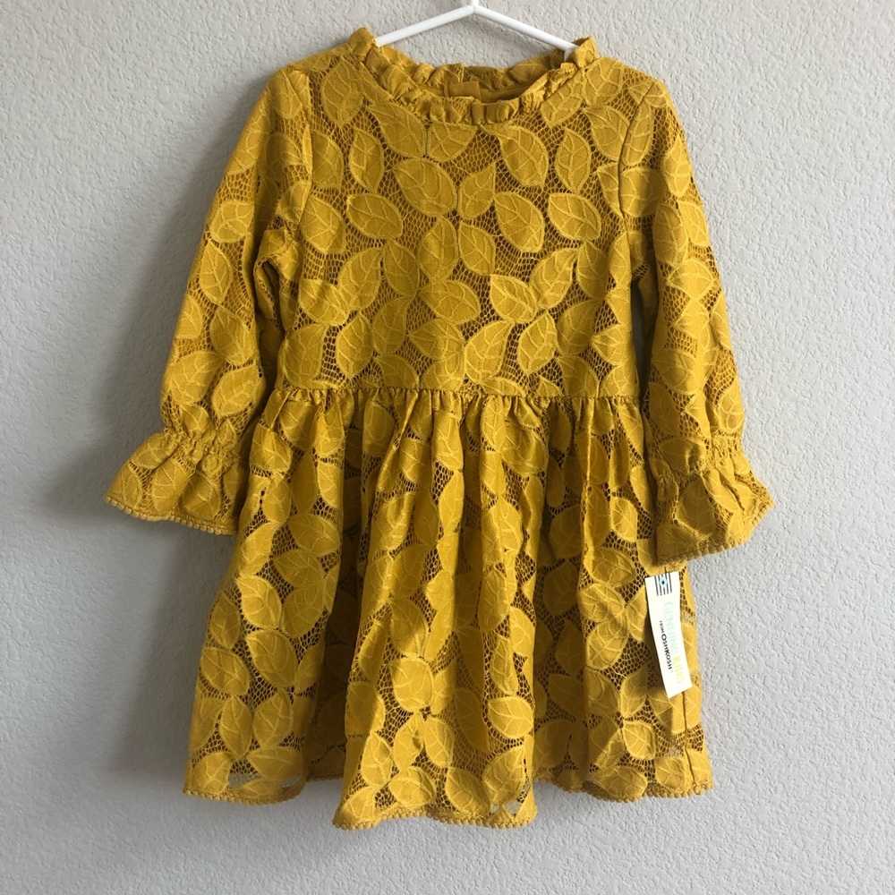 Kids mustard dress